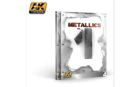 AK Interactive Book AK Learning 4 Metallics VOL 1