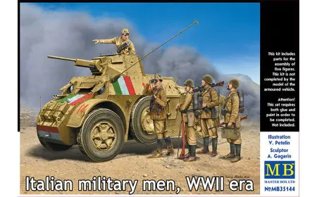 Masterbox 1:35 - Italian Military Men WWII