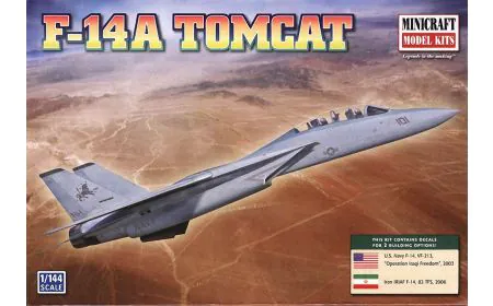 * Minicraft 1:144 - F-14A Tomcat USN w/ Options