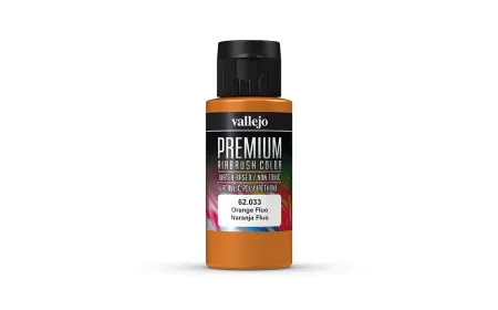 AV Vallejo Premium Color - 60ml - Orange Fluorescent