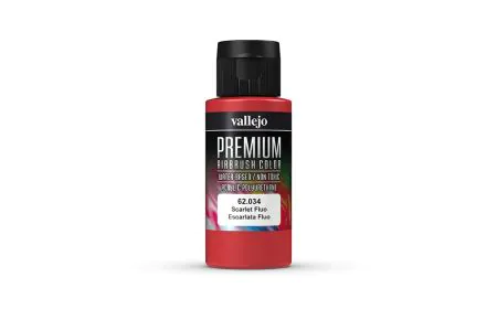 AV Vallejo Premium Color - 60ml - Scarlet Fluorescent
