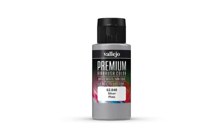 AV Vallejo Premium Color - 60ml - Silver