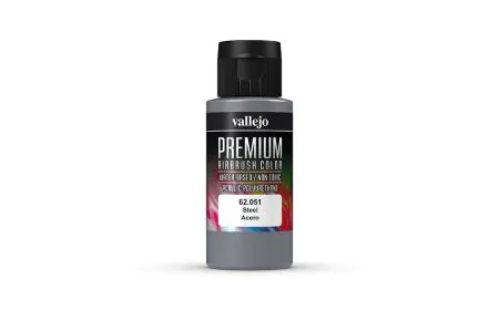 AV Vallejo Premium Color - 60ml - Steel