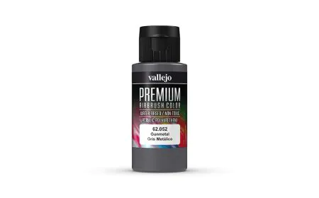 AV Vallejo Premium Color - 60ml - Gunmetal