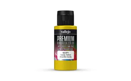 AV Vallejo Premium Color - 60ml -  Candy Yellow