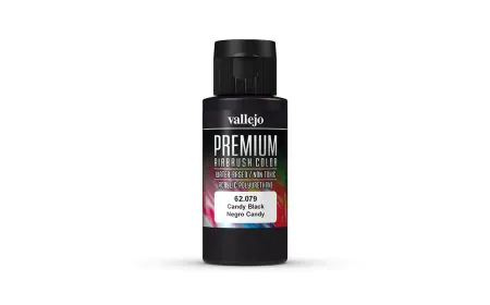 AV Vallejo Premium Color - 60ml -  Candy Black