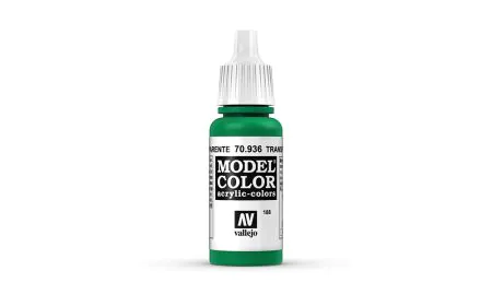 AV Vallejo Model Color 17ml - Transparent Green