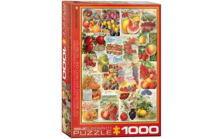 Eurographics Puzzle 1000 Pc - Fruits Seed Catalogue