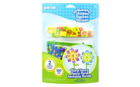 * Perler Beads - 350 pc Bliste r Set - Floral Fancy