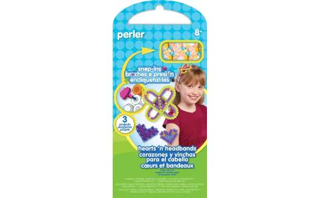 * Perler Beads - Snap Ins Act ivity Kit - Hearts N Headbands
