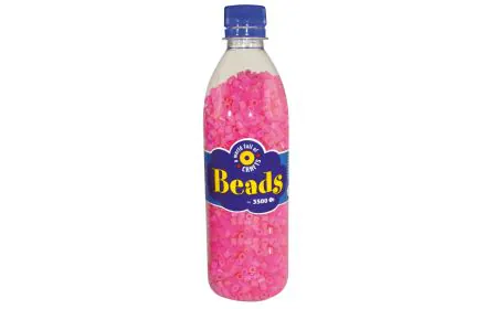 * Playbox - Beads in bottle (cerise mix) - 3500 pcs