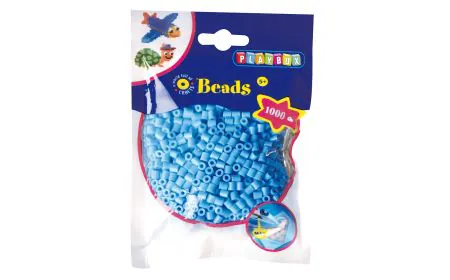 * Playbox - Beads (blue pastel ) - 1000 pcs - Refill 15
