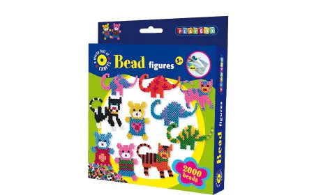 *Playbox - Bead set - Horses pcs - Cat, Dinosaur & Bear