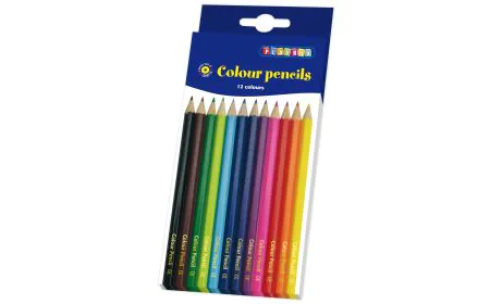 * Playbox - Colour pencils - t hin - 12 pcs