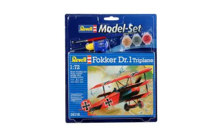Revell 1:72 - Model Set Fokker Dr. 1 Triplane
