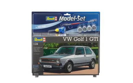 Revell Gift Set 1:24 - Model -Set VW Golf 1 GTI