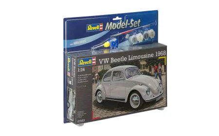Revell Gift Set 1:24 - Model -Set VW Beetle Limousine 1968