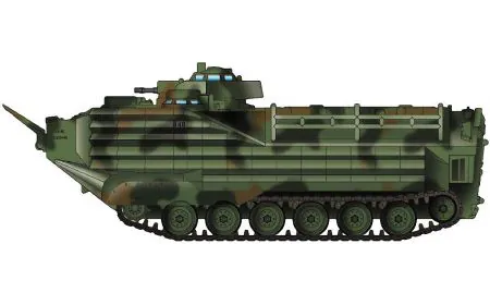 Trumpeter 1:144 - AAV7A-1 Amphibious Assault Vehicle
