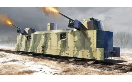 Trumpeter 1:35 - PL-37 Soviet Light Artillery (Rail) Wagon