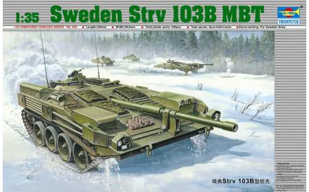 Trumpeter 1:35 - Swedish Strv.103B MBT