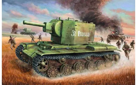 Trumpeter 1:35 - KV-2 Russian Heavy Tank