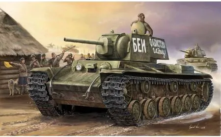 Trumpeter 1:35 - KV-1 Russian (1941) Small Turret Tank