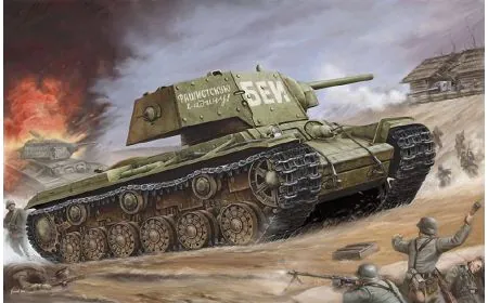 Trumpeter 1:35 - KV-1 Russian Ehkranami Tank