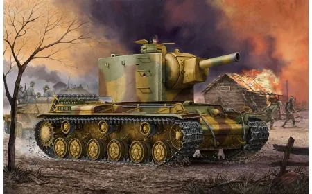 Trumpeter 1:35 - German Pz.Kpfm KV-2 754(r) Tank