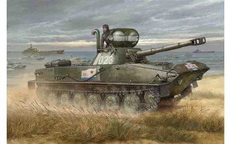 Trumpeter 1:35 - PT-76B Russian Light Amphibious Tank