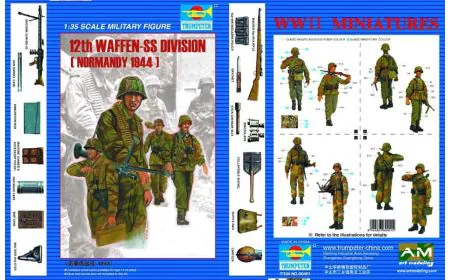 Trumpeter 1:35 - Figures 12th Panzer Division Normandy 1944