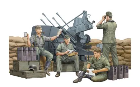 Trumpeter 1:35 - German Anti-Aircraft Gun Crew