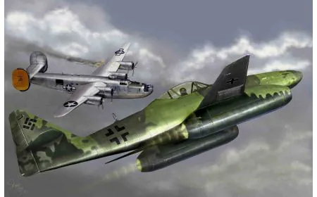 Trumpeter 1:144 - Me 262A-1a with Kettenkrad