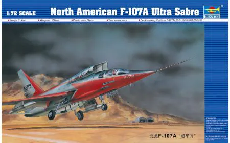 Trumpeter 1:72 - North American F-107A Ultra Sabre