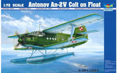 Trumpeter 1:72 - Antonov An-2V Colt On Float