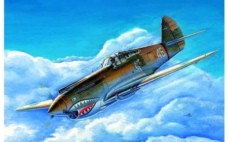 Trumpeter 1:72 - Curtiss P-40B/P-40C Kittyhawk