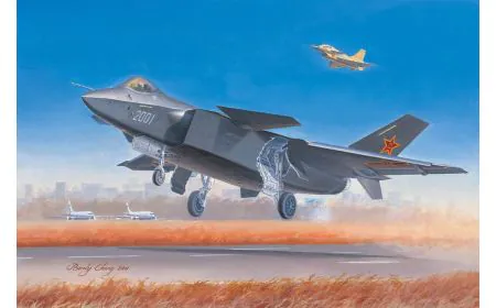 Trumpeter 1:72 - Chinese J-20 Fighter