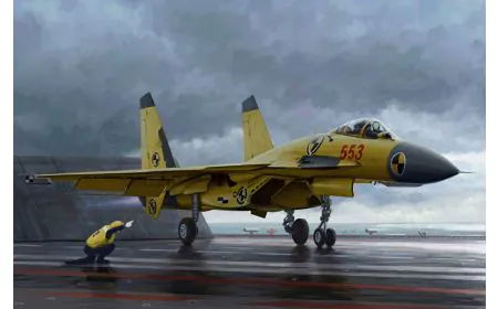 Trumpeter 1:72 - Chinese J-15 with Carrier Deck