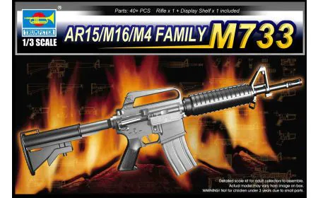Trumpeter 1:3 - AR15/M16/M4 FAMILY-M733