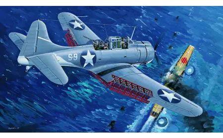 Trumpeter 1:32 - Douglas SBD-3 Dauntless US Navy Midway