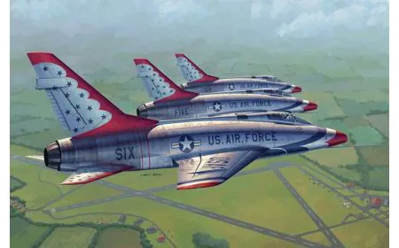 Trumpeter 1:48 - F-100D Super Sabre Thunderbirds