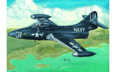 Trumpeter 1:48 - Grumman F9F-2P Panther US Navy