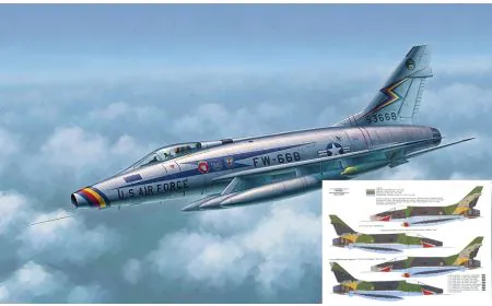 Trumpeter 1:48 - North American F-100D Super Sabre