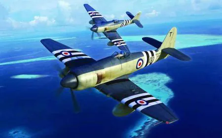 Trumpeter 1:48 - Hawker Sea Fury FB.11
