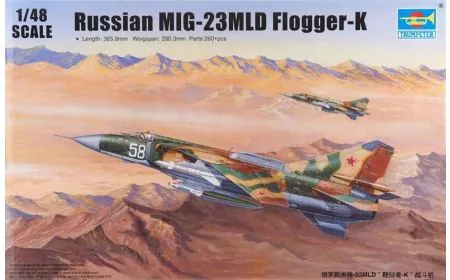 Trumpeter 1:48 - Mikoyan MiG-23MLD Flogger K
