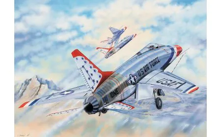Trumpeter 1:32 - F-100D Super Sabre Thunderbirds