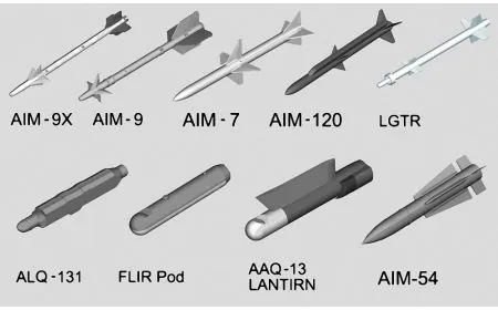 Trumpeter 1:32 - Aircraft Weapons: Air-to-Air Missiles