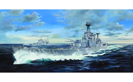 Trumpeter 1:200 - HMS Hood Battle Cruiser