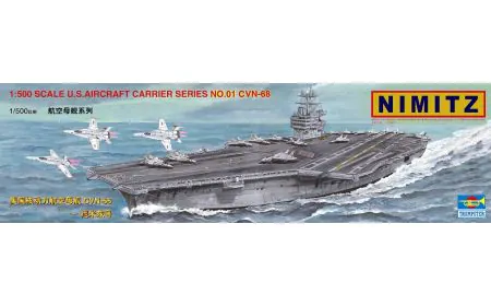 Trumpeter 1:500 - USS Nimitz