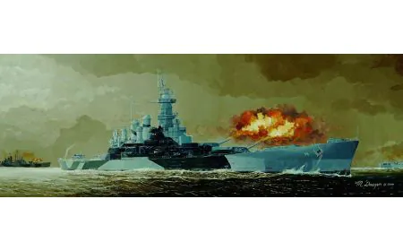 Trumpeter 1:350 - USS North Carolina BB-55 Battleship