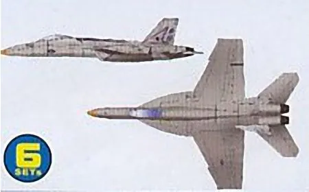 Trumpeter 1:350 - Boeing F/A-18E Super Hornet (6 pcs)